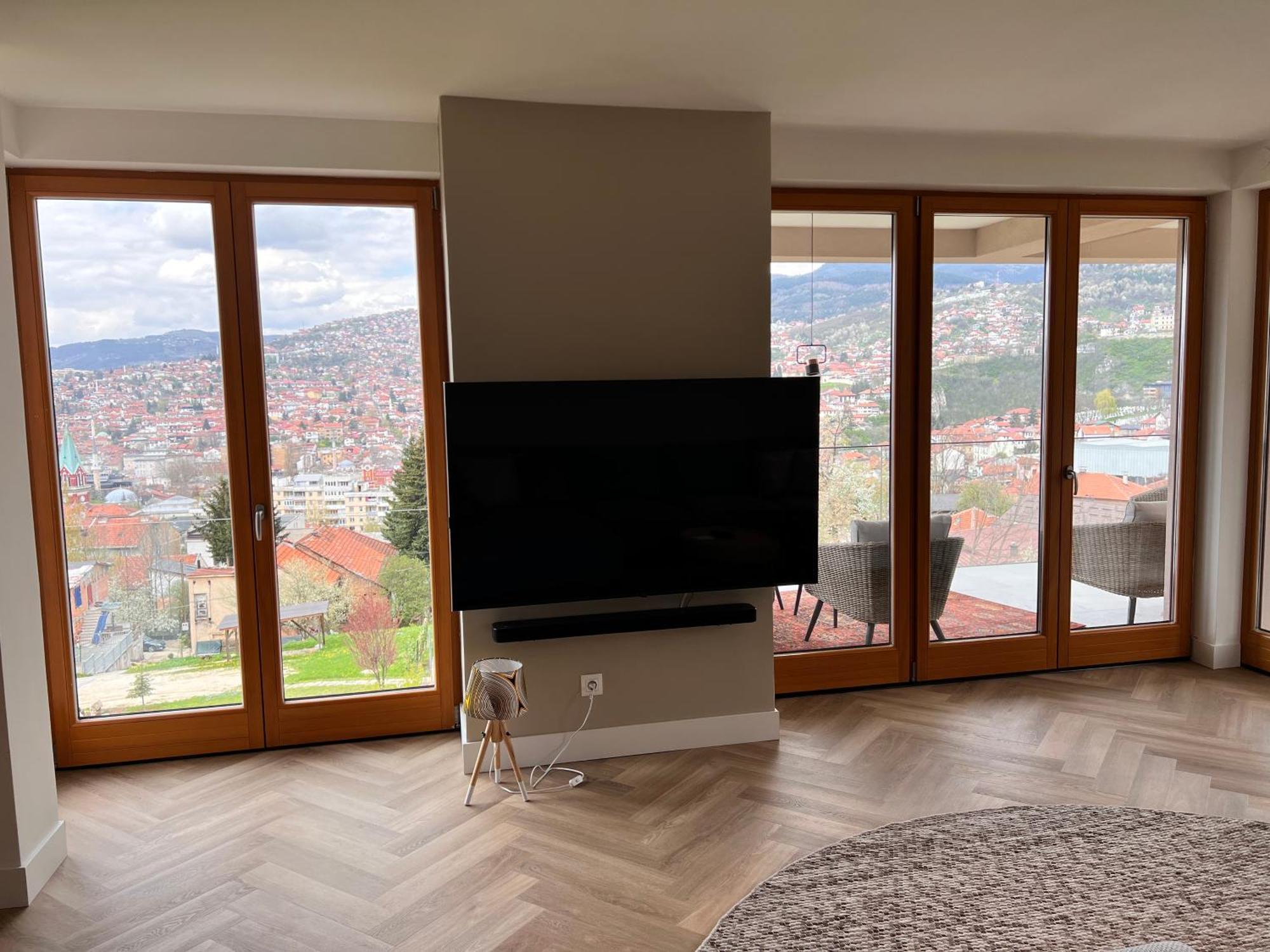 The Penthouse Sarajevo Apartment Ruang foto