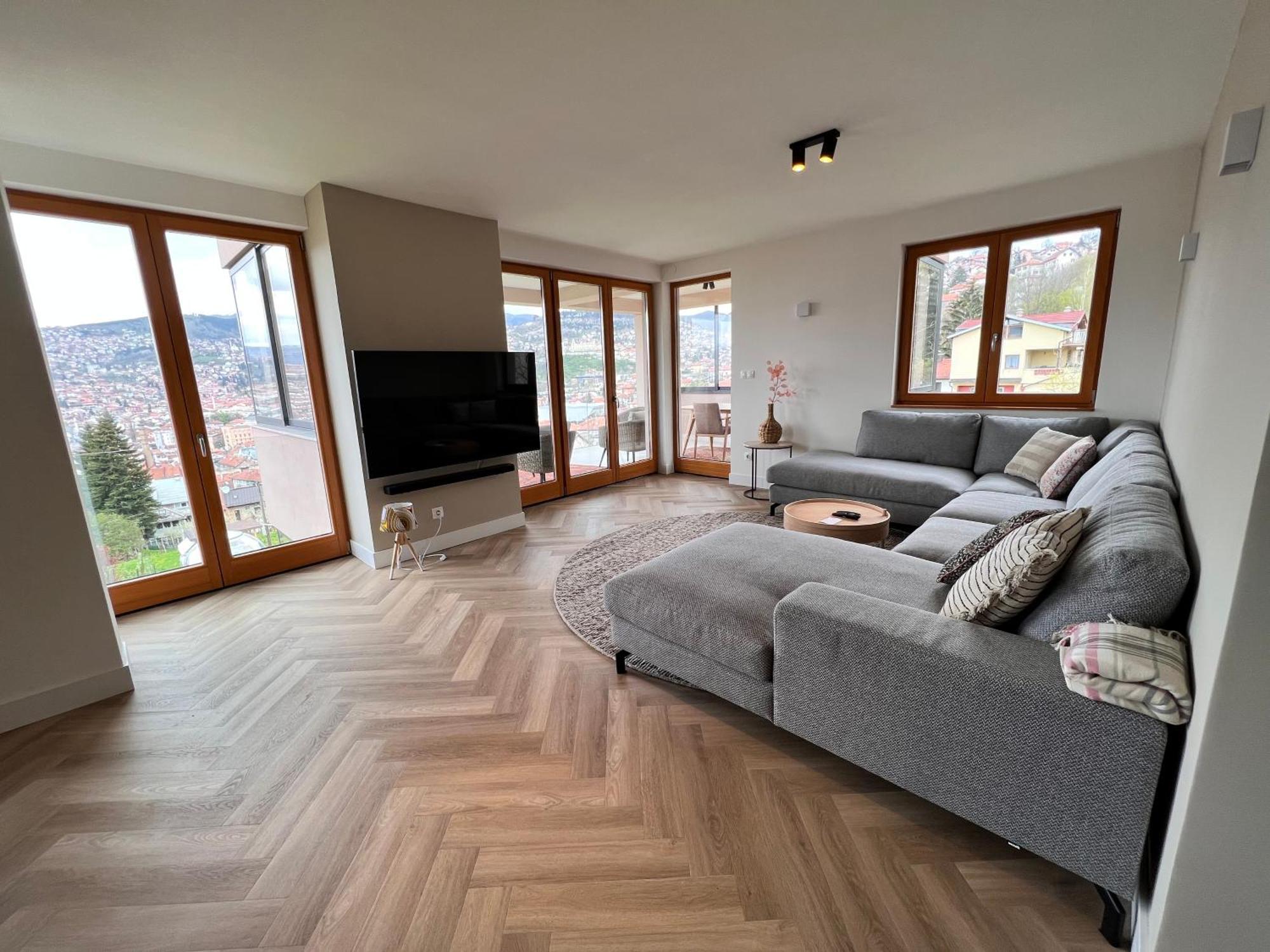 The Penthouse Sarajevo Apartment Ruang foto